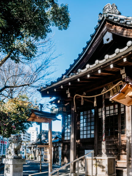 物部神社（徒歩2分・約130m )