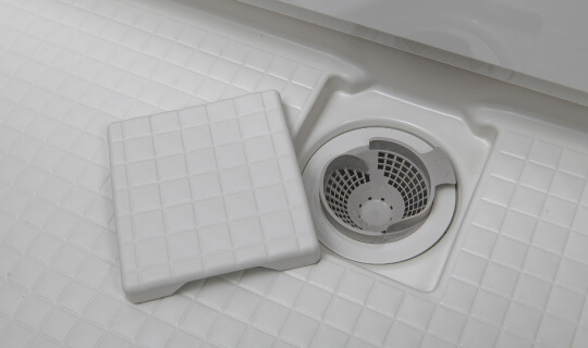 パッとくるりんポイ排水口