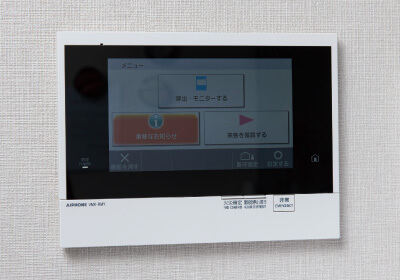 カラーモニター付ハンズフリーインターホン