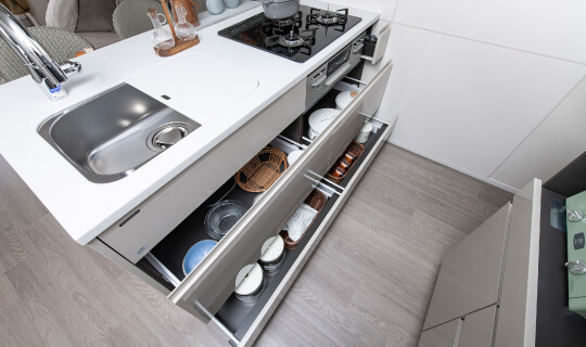 オールスライド収納