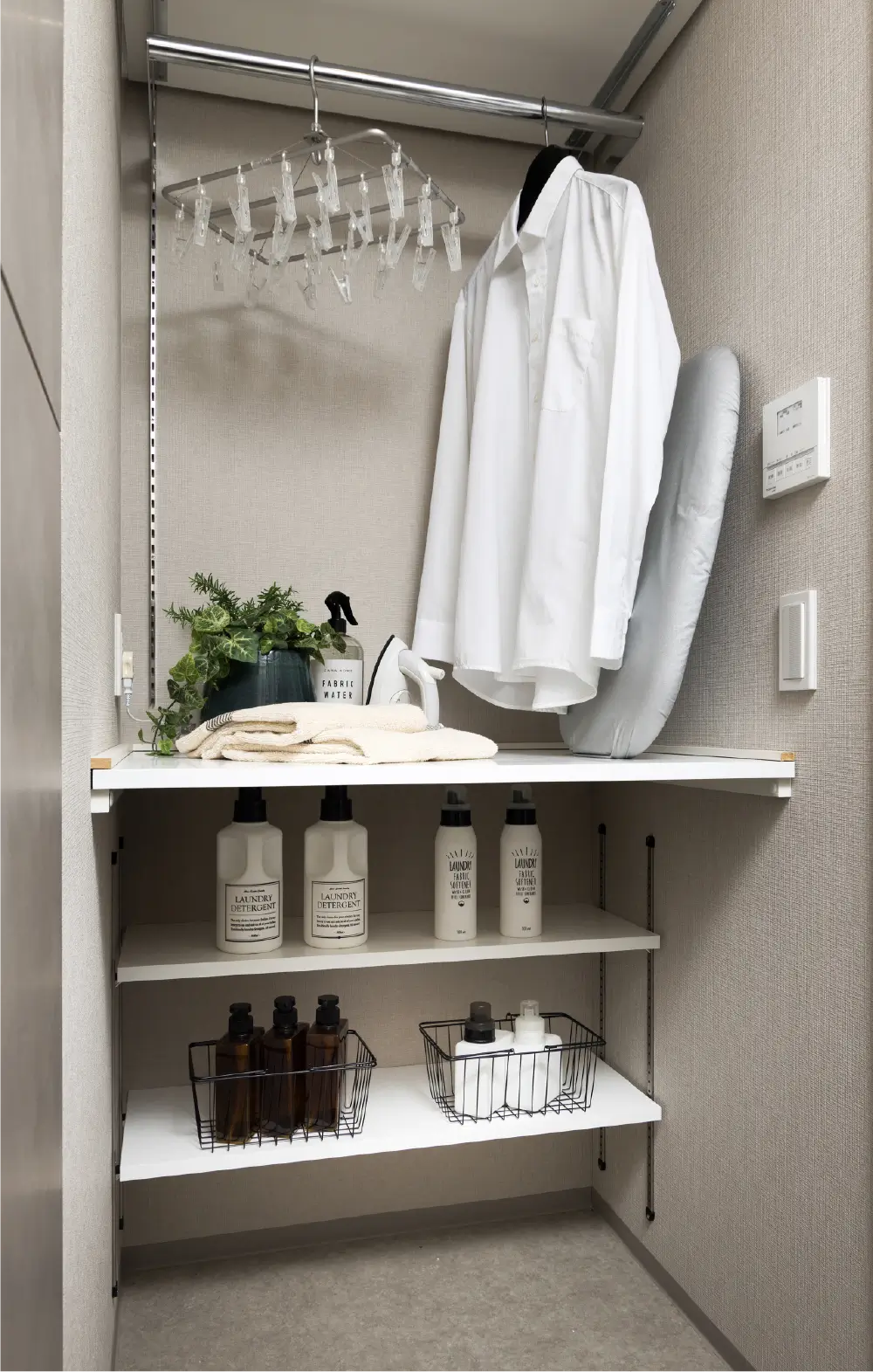 脱衣所のイメージ図