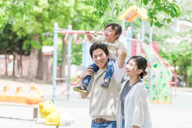 公園利用者はもちろん、周辺地域にもメリットがあります。